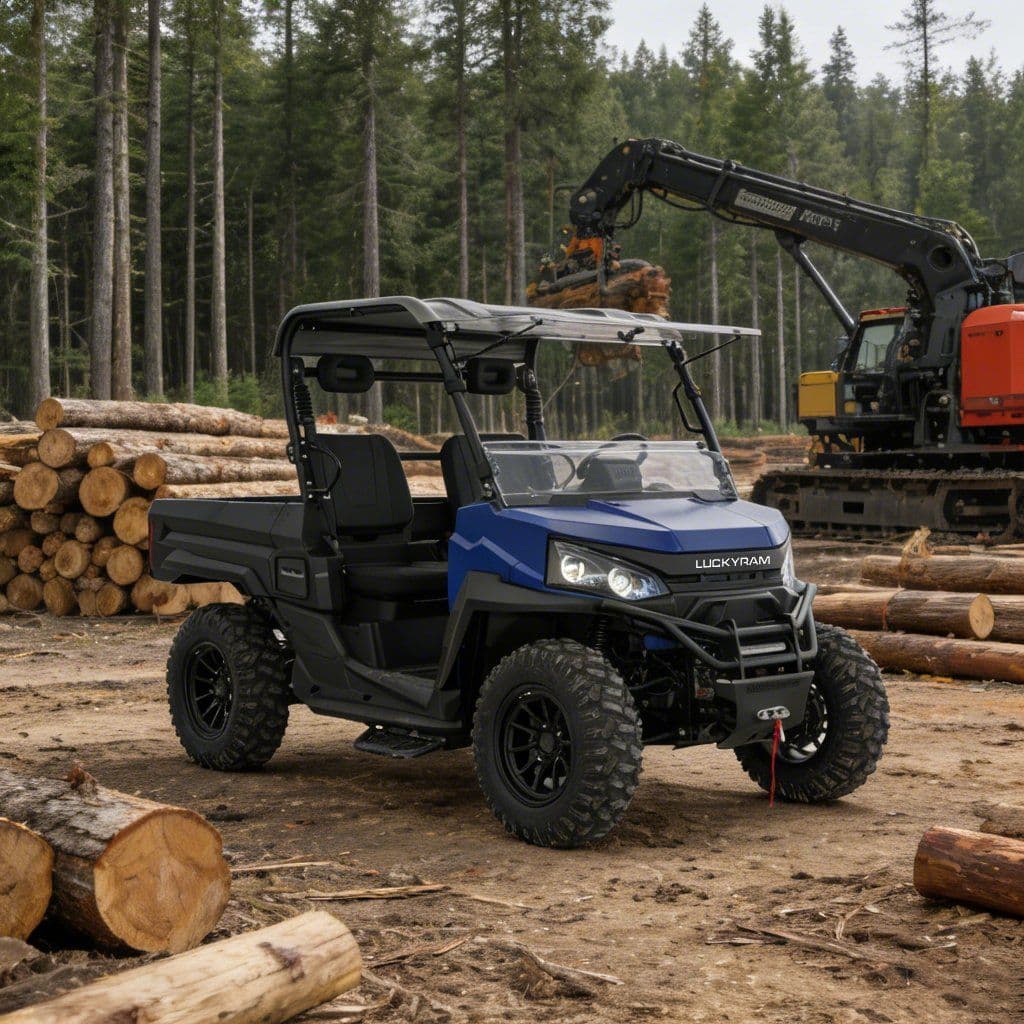 มอเตอร์ AC 10KW UTV เคียงข้างกัน 73.6V 150Ah 400A คอนโทรลเลอร์ 4WD Off Road